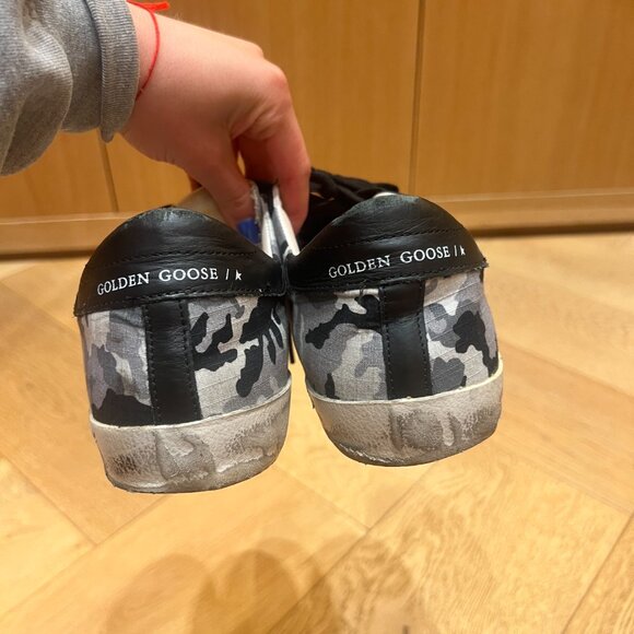 GOLDEN GOOSE - Superstar cloth low trainers - Picture 14 of 15